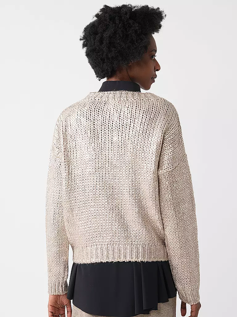 RICH & ROYAL | Pullover | gold