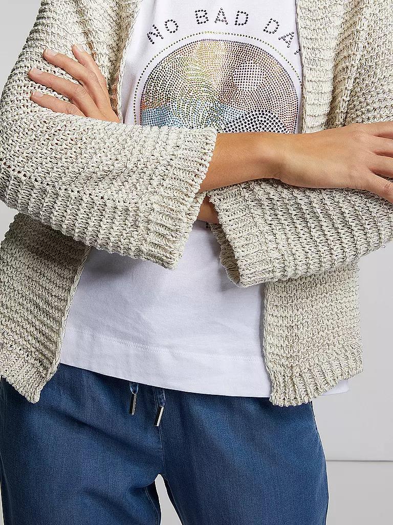 RICH & ROYAL | Strickcardigan | creme