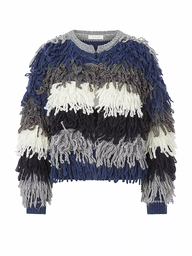 RICH & ROYAL | Strickjacke  | grau