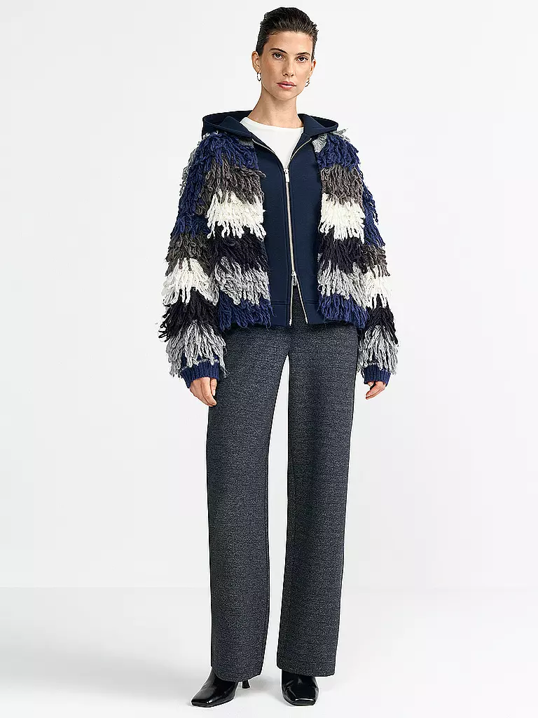 RICH & ROYAL | Strickjacke  | grau