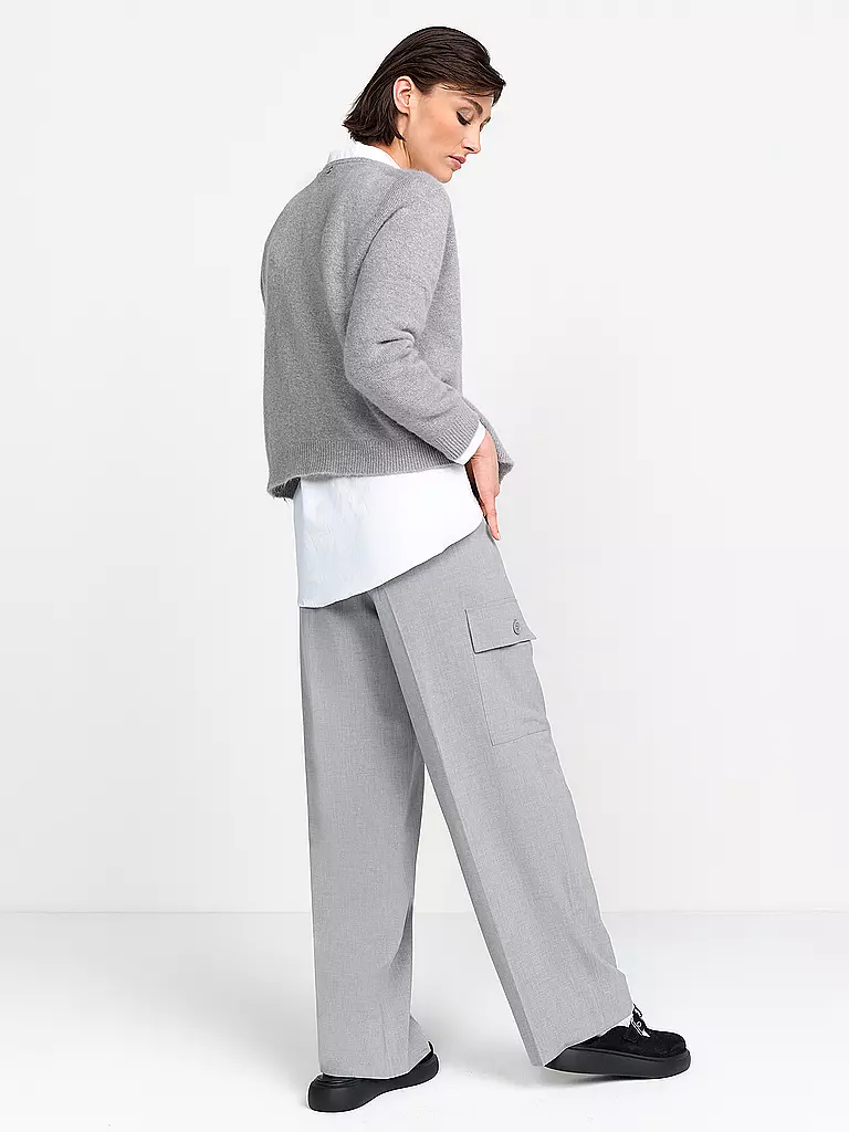 RICH & ROYAL | Strickjacke  | grau