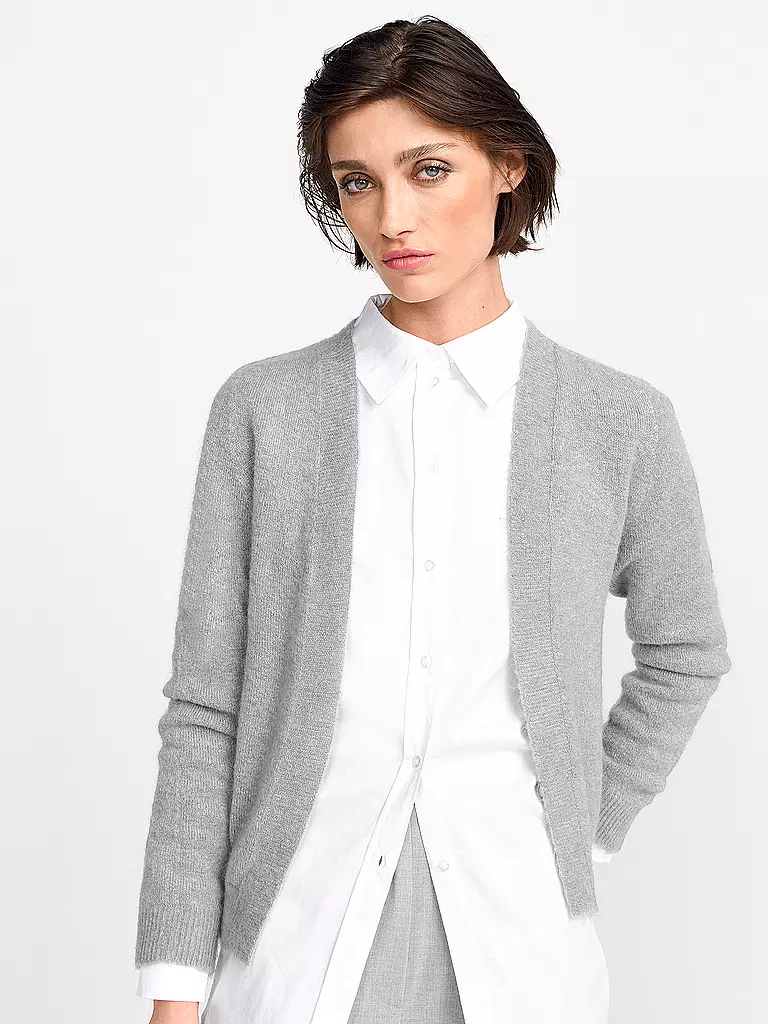 RICH & ROYAL | Strickjacke  | grau