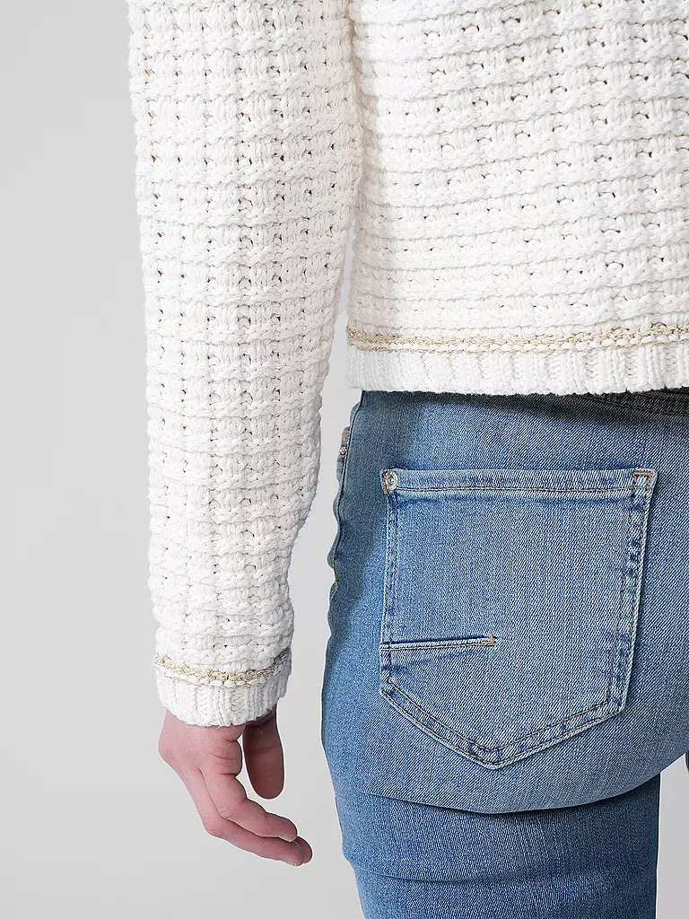 RICH & ROYAL | Strickjacke | creme