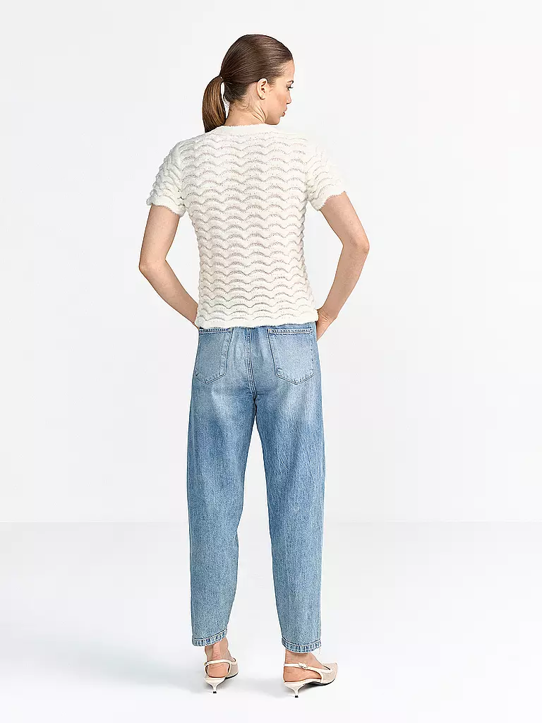 RICH & ROYAL | T-Shirt  | creme