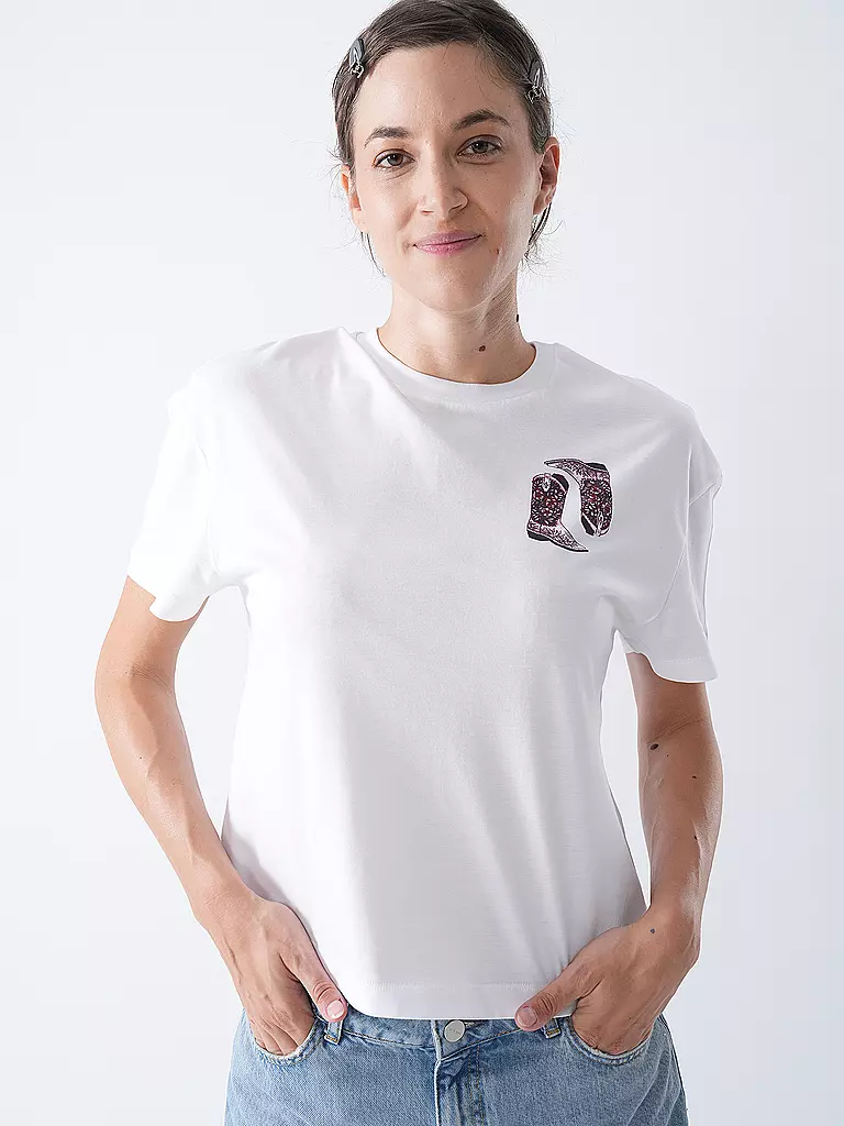 RICH & ROYAL | T-Shirt  | weiss