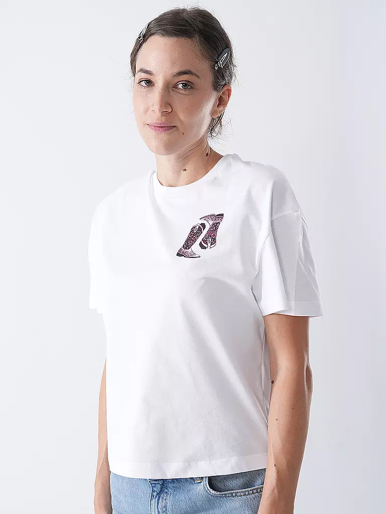 RICH & ROYAL | T-Shirt  | weiss