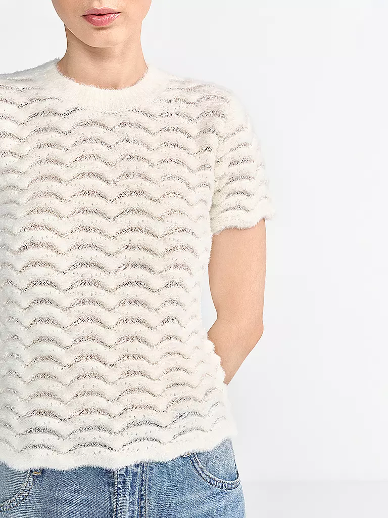 RICH & ROYAL | T-Shirt  | creme