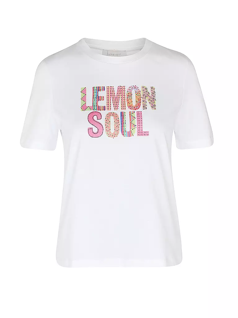 RICH & ROYAL | T-Shirt | weiss