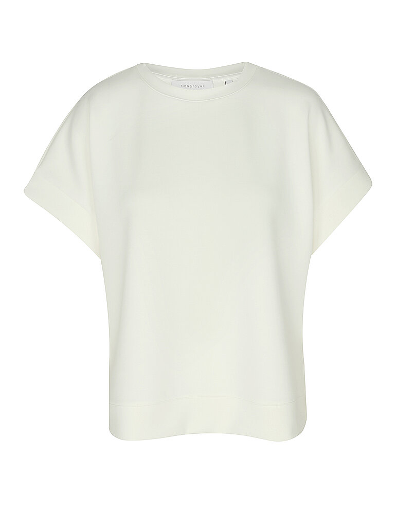 RICHROYAL T-Shirt weiss XL damen