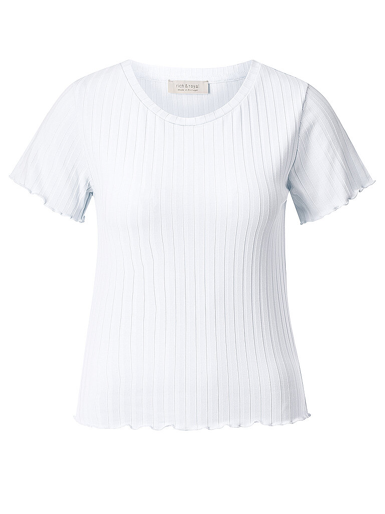 RICHROYAL T-Shirt creme XS damen