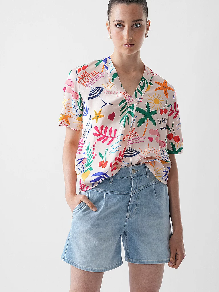 Richroyal Blouson Shirt White Size 34 5