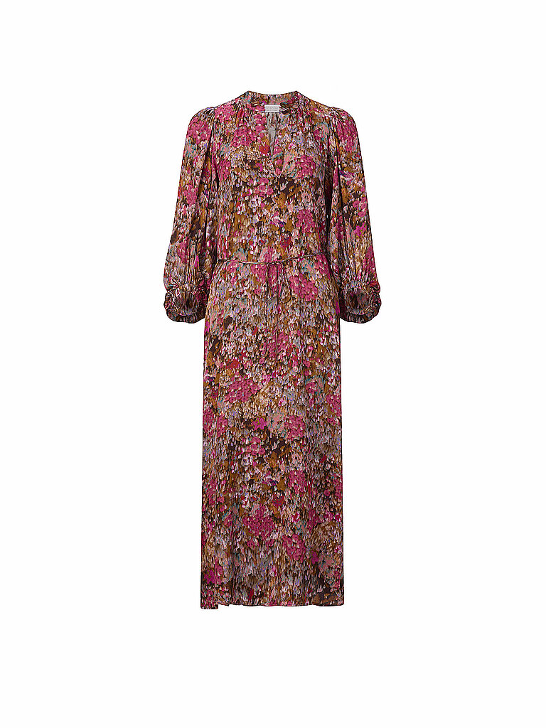 Midikleid dunkelrot 38 damen
