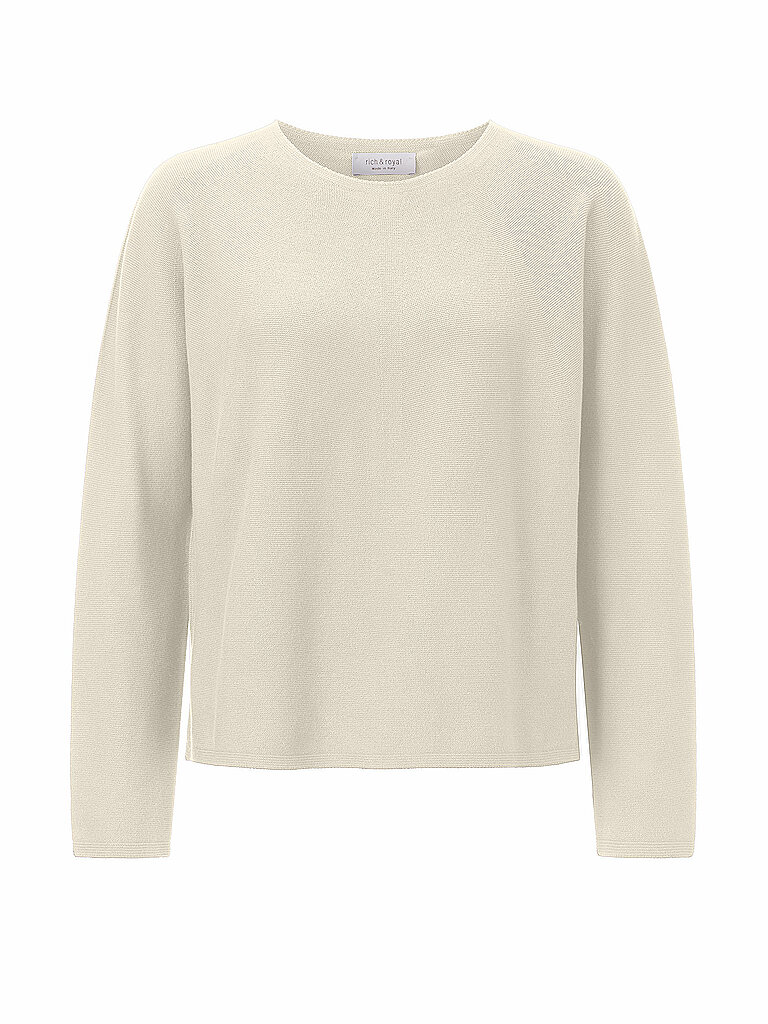 RICHROYAL Pullover creme | L