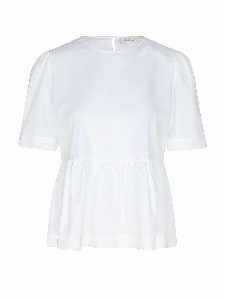 Richroyal Blouson Shirt White Size 34 2