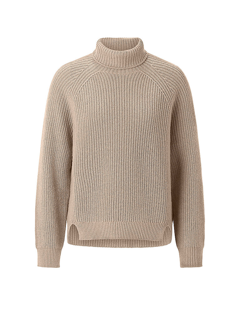 Rollkragenpullover beige S damen