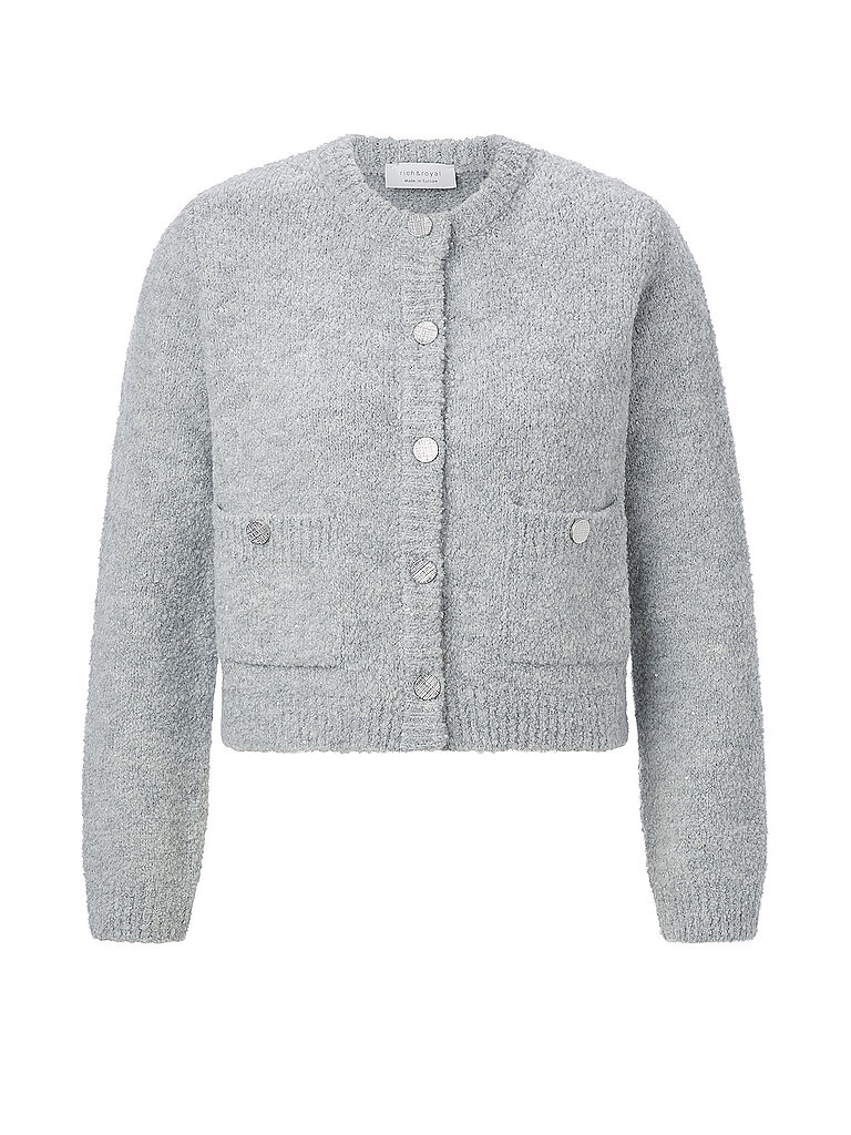 RICHROYAL Jäckchen grau | L