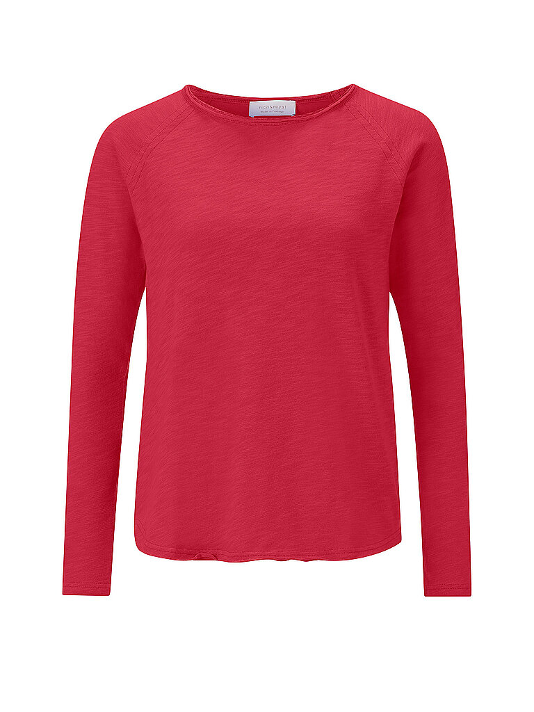 Langarmshirt rot S damen