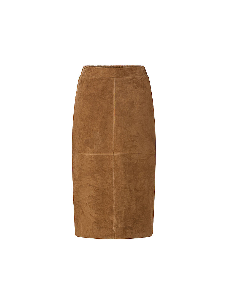 Lederrock braun 40 damen