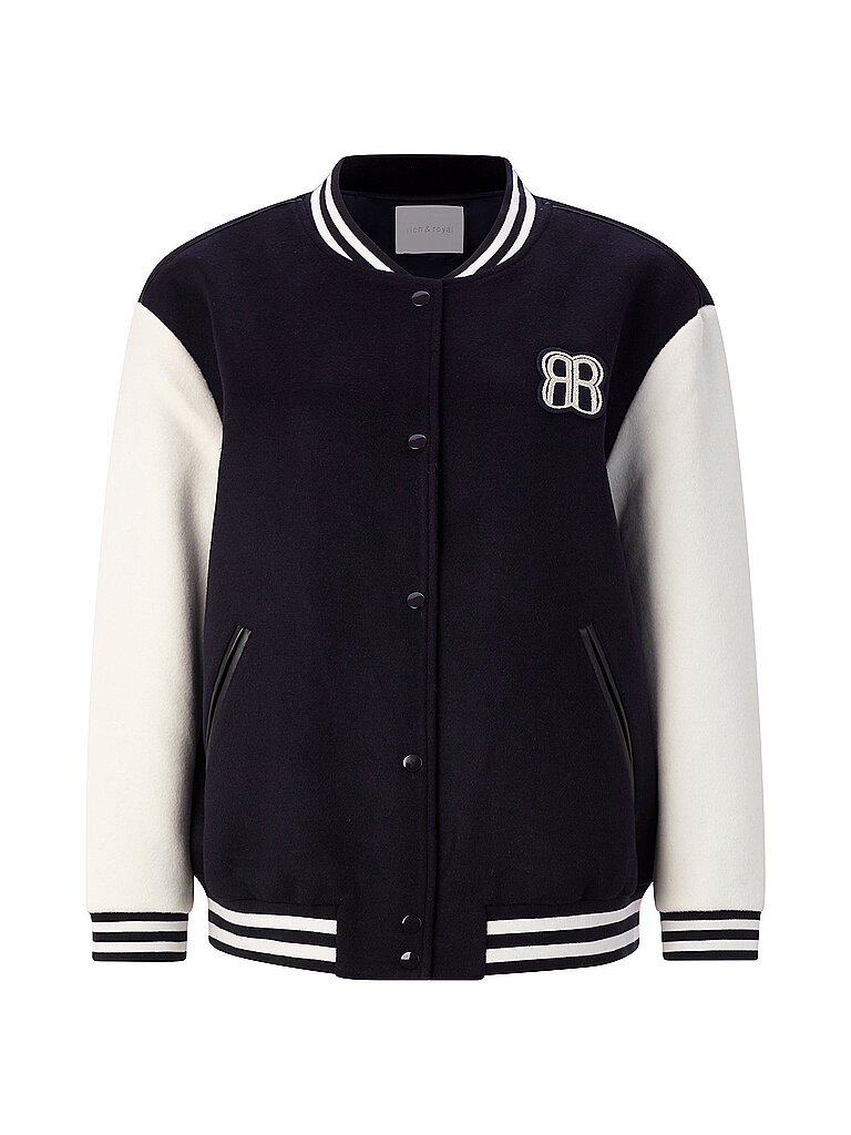RICHROYAL Blouson dunkelblau | 38