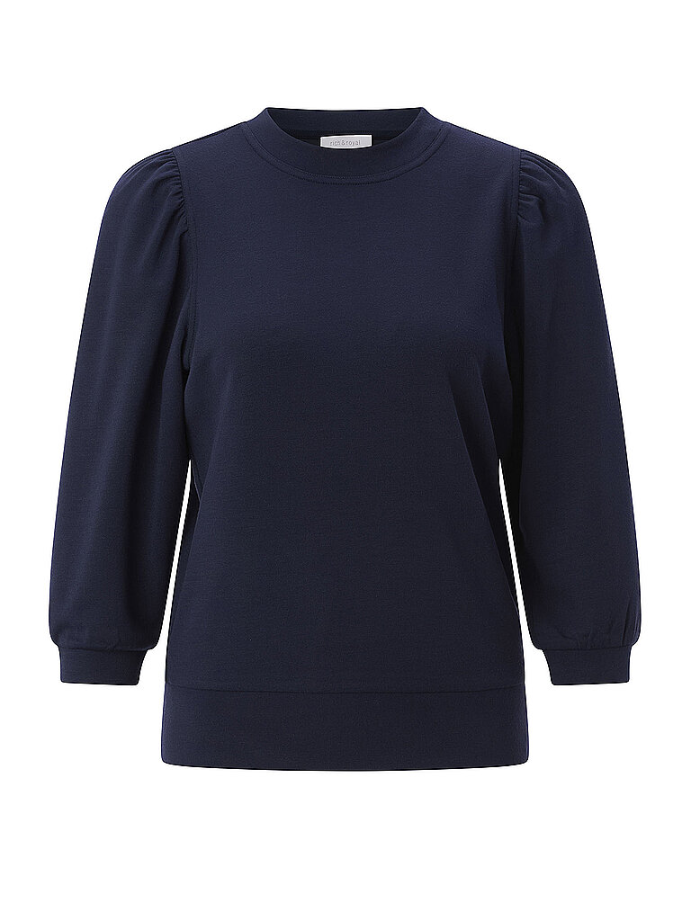 Langarmshirt dunkelblau XS damen