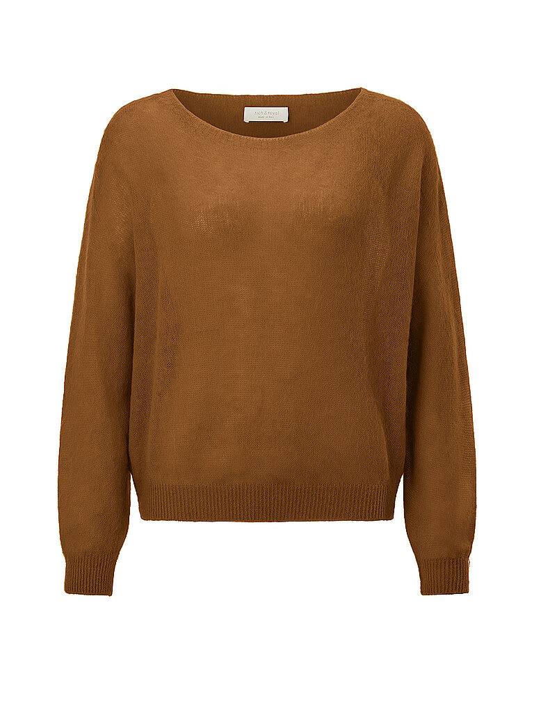 RICHROYAL Pullover  braun | XL