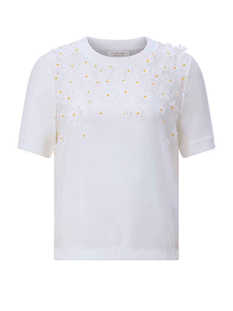 RICHROYAL Pullover weiss S damen