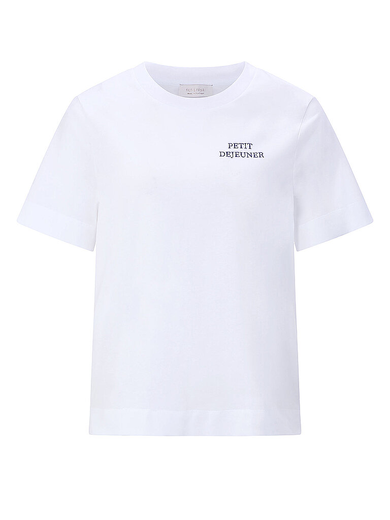 RICHROYAL T-Shirt weiss XS damen