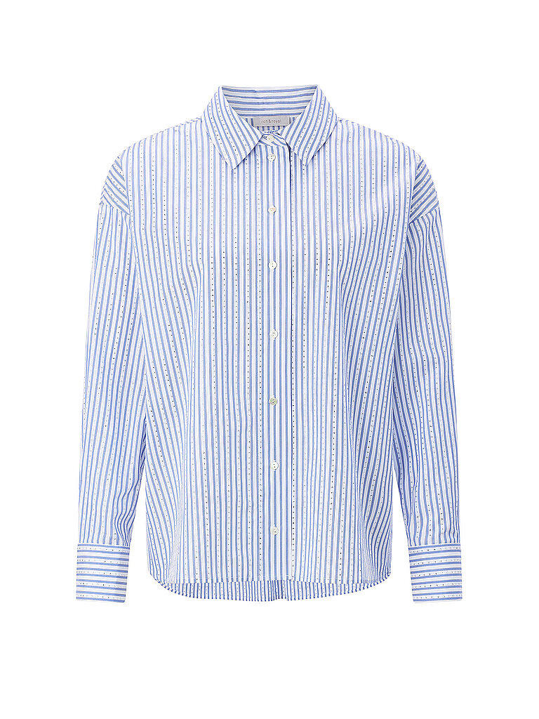 RICHROYAL Bluse  blau | 40