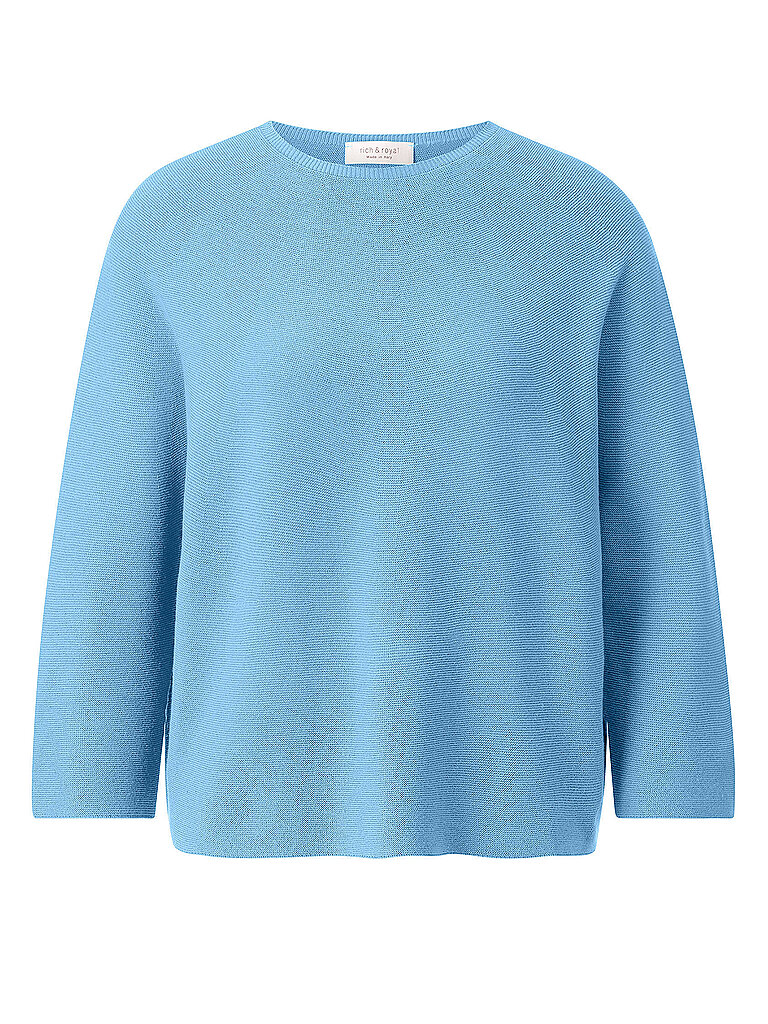 RICHROYAL Sweater blau XXL damen