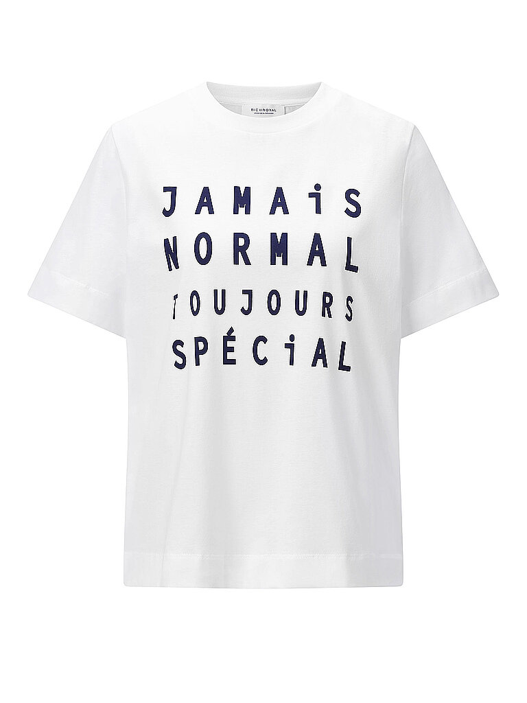 RICHROYAL T-Shirt weiss M damen