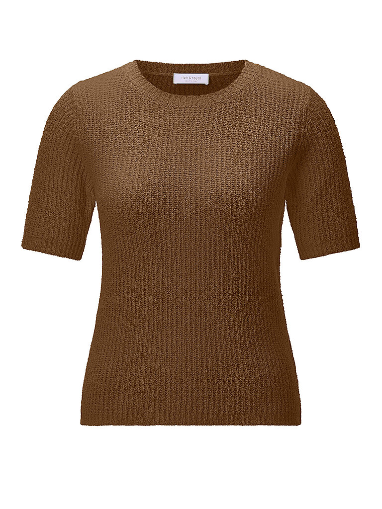 RICHROYAL Pullover braun S damen