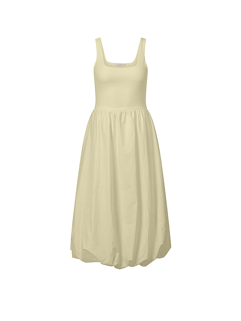 RICHROYAL Midikleid  gelb | XL