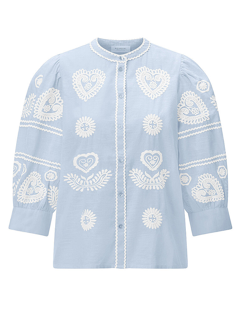 RICHROYAL Bluse  hellblau | 38
