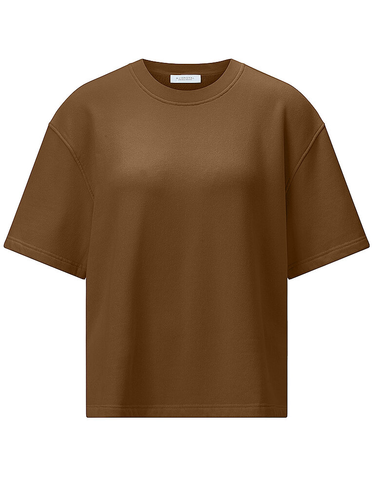 RICHROYAL T-Shirt braun S damen