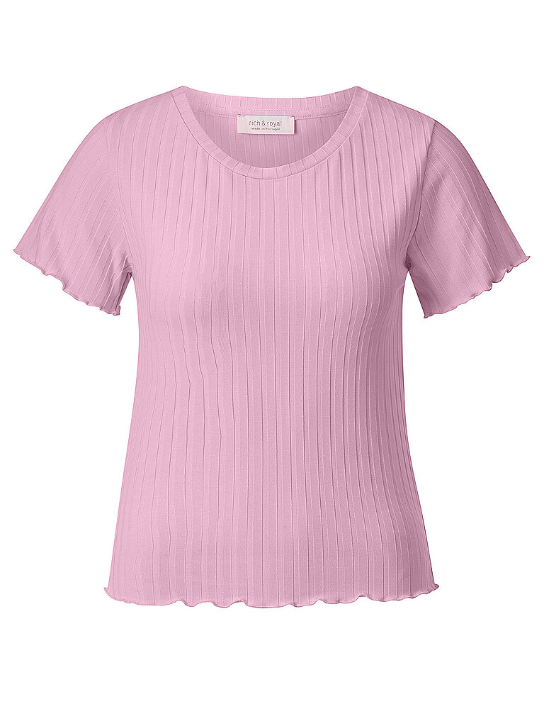 RICHROYAL T-Shirt rosa XL damen