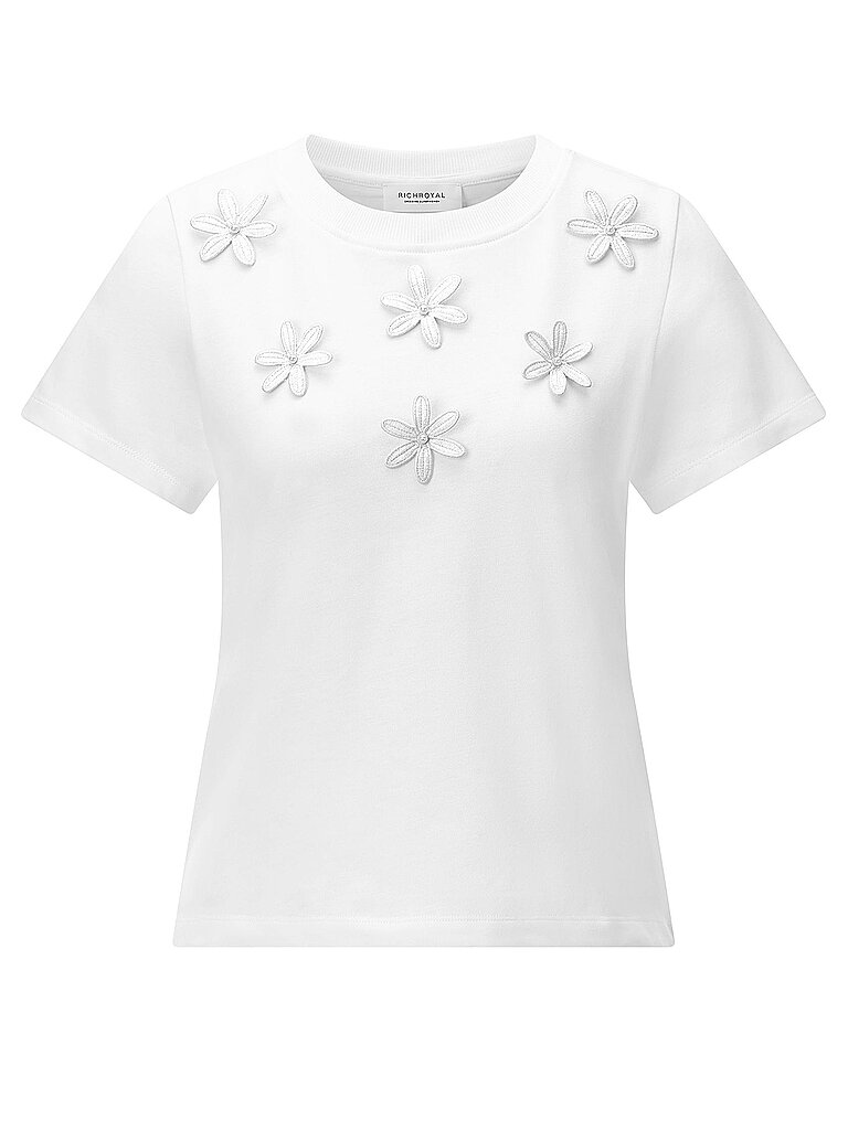 RICHROYAL T-Shirt  weiss | XS