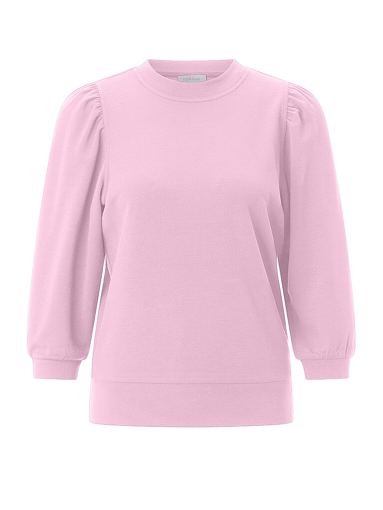 RICHROYAL Langarmshirt  rosa   XS damen