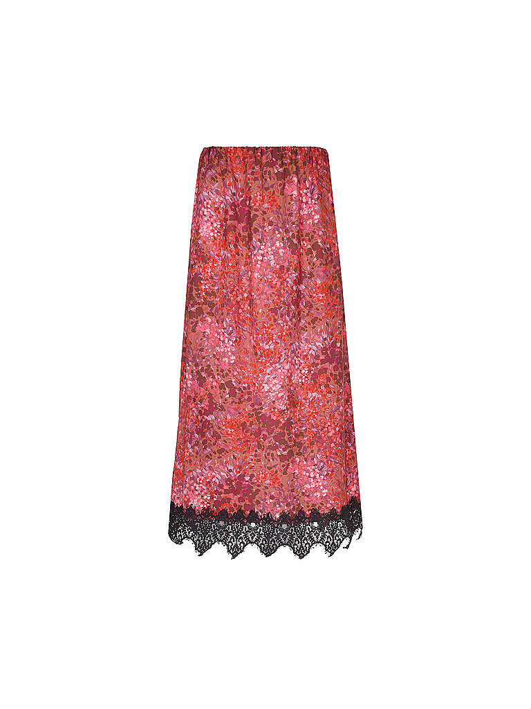Midirock beere XL damen