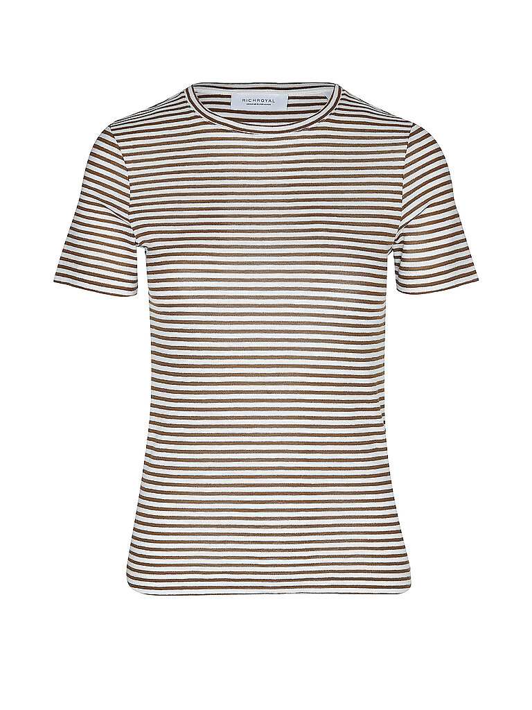 RICHROYAL T-Shirt braun XS damen