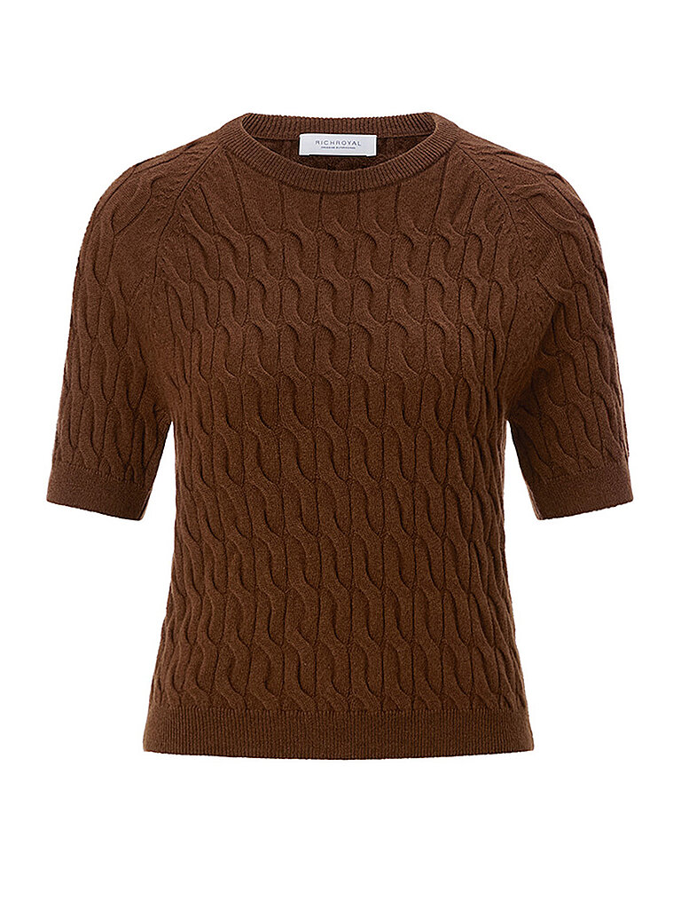 RICHROYAL Pullover  braun | L