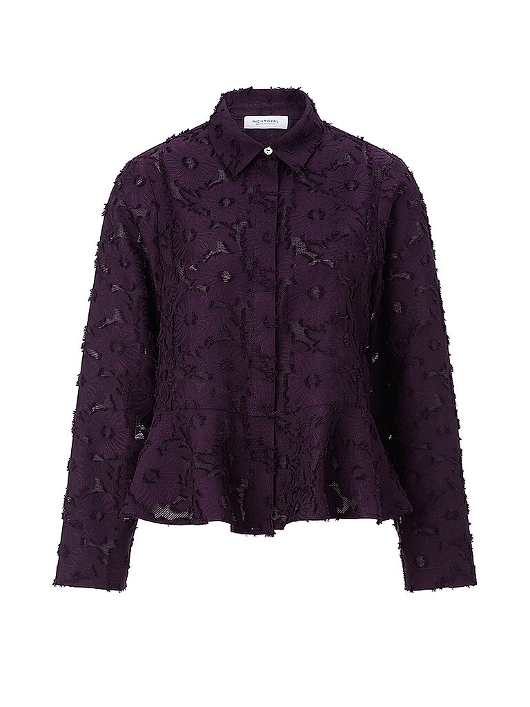 RICHROYAL Bluse  beere | 34