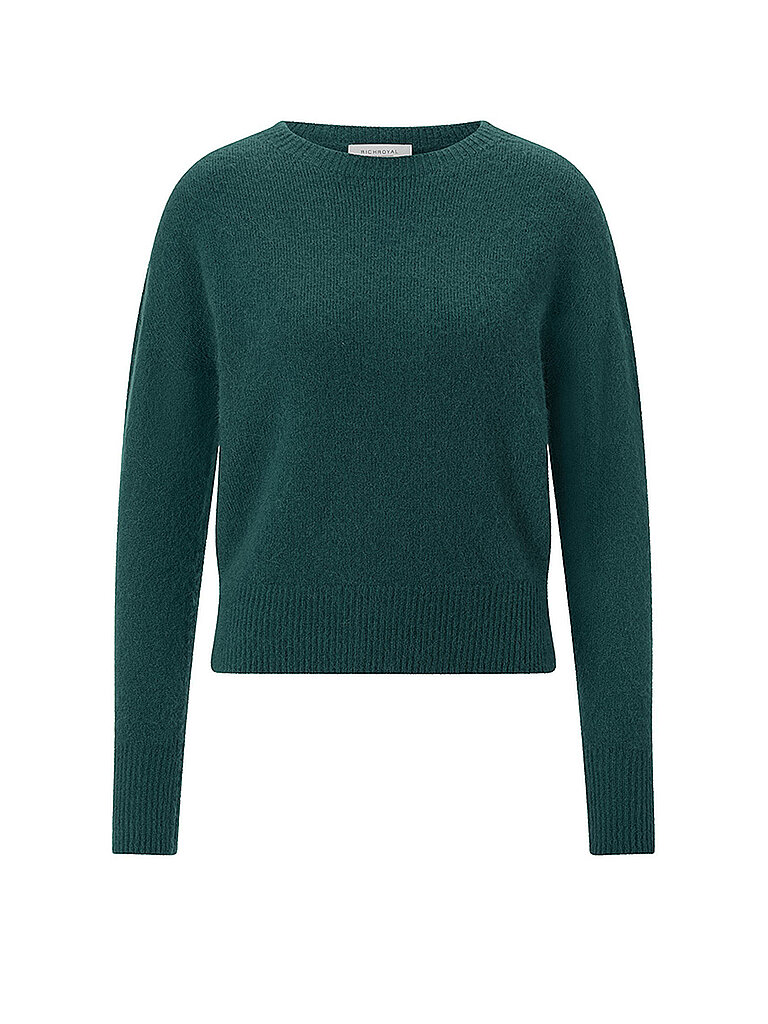 RICHROYAL Pullover  dunkelgrün | XS