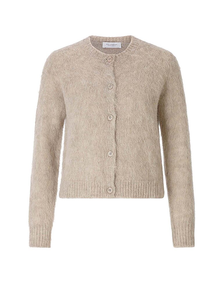 RICHROYAL Strickjacke  beige | L