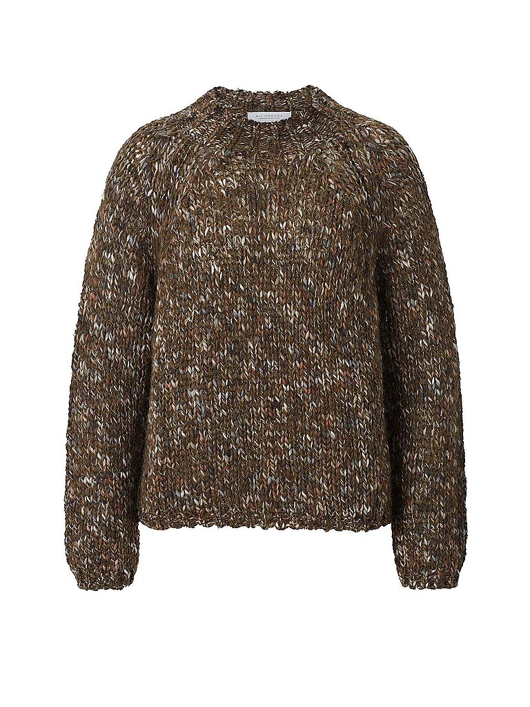 RICHROYAL Pullover  olive | XS