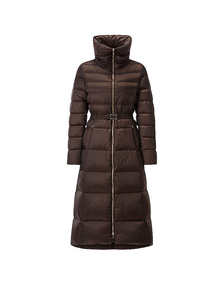 RICHROYAL Daunensteppmantel  braun | 34