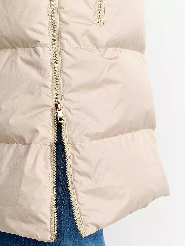 RICHROYAL | Daunensteppmantel | Beige
