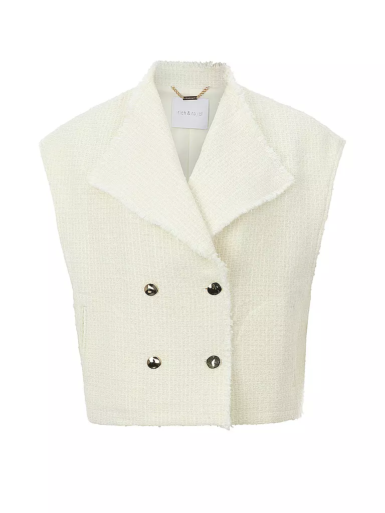 RICHROYAL | Gilet | Creme