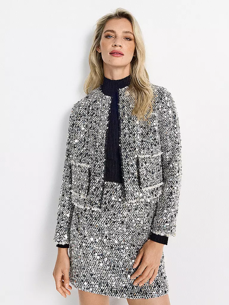 RICHROYAL | Jäckchen Boxy Fit | Silber