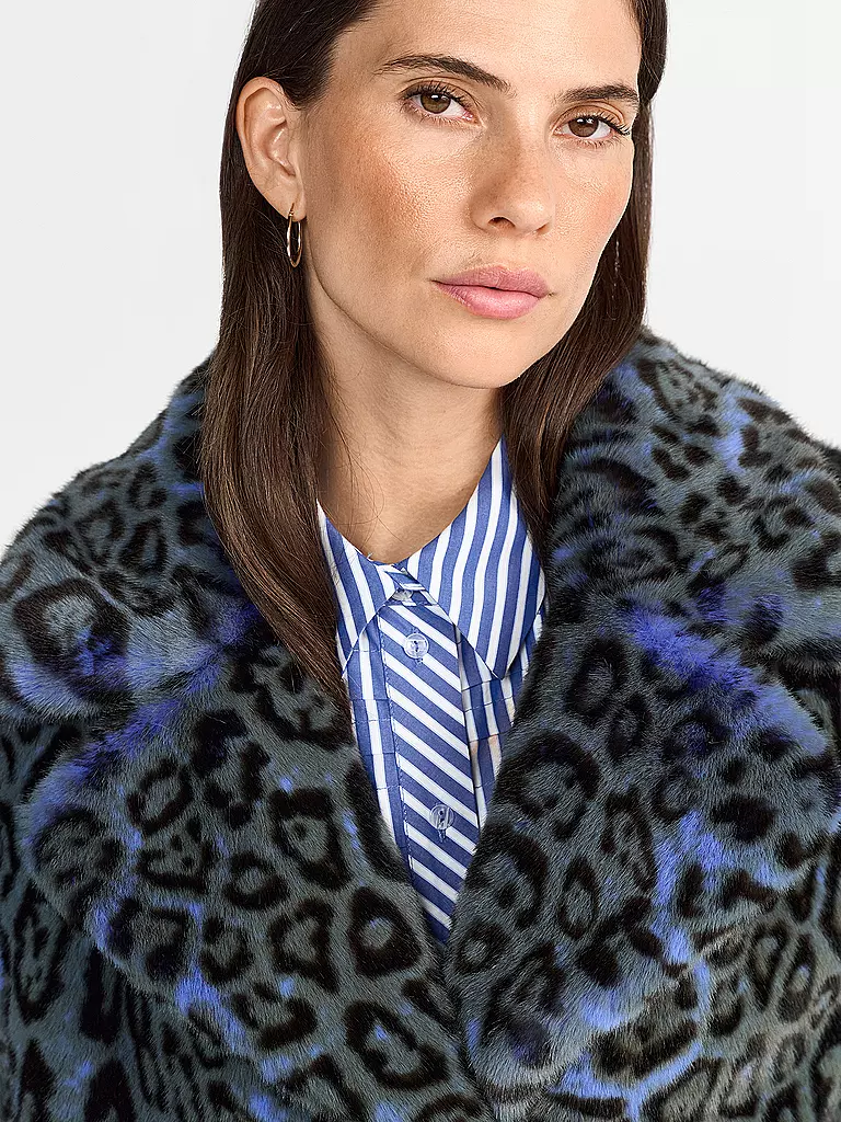 RICHROYAL | Jacke in Felloptik | 