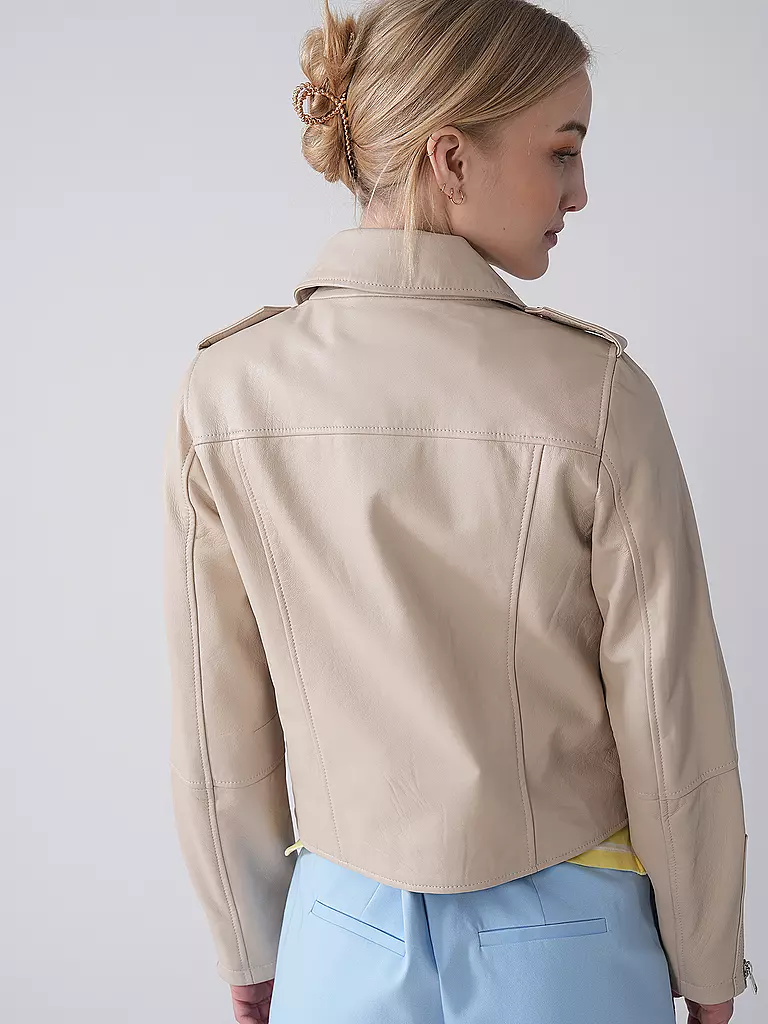 RICHROYAL | Lederjacke | Beige